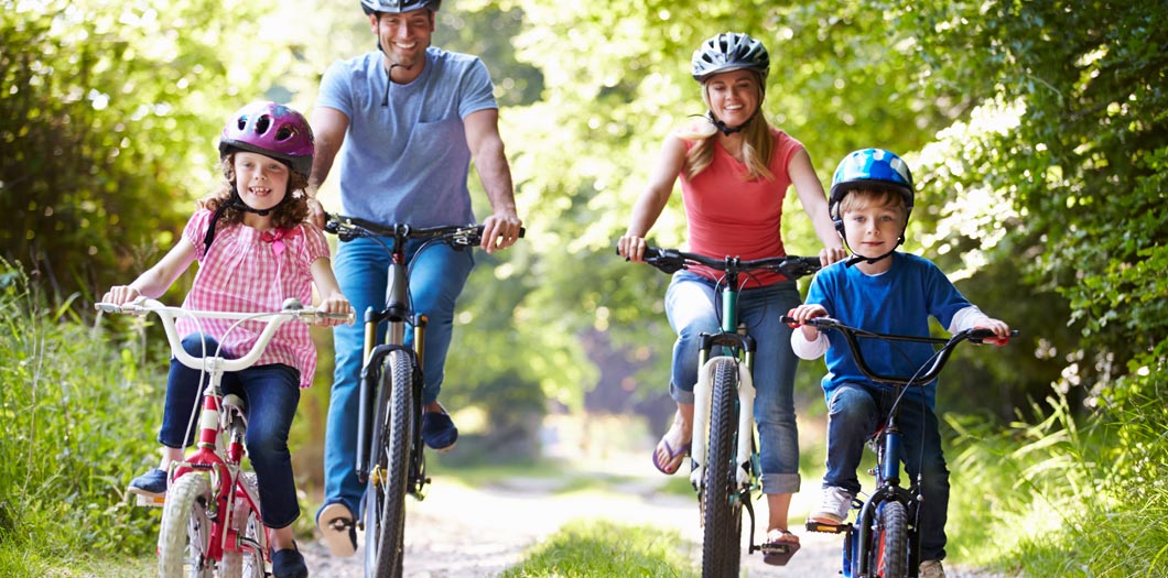 Fahrradtouren mit Kindern