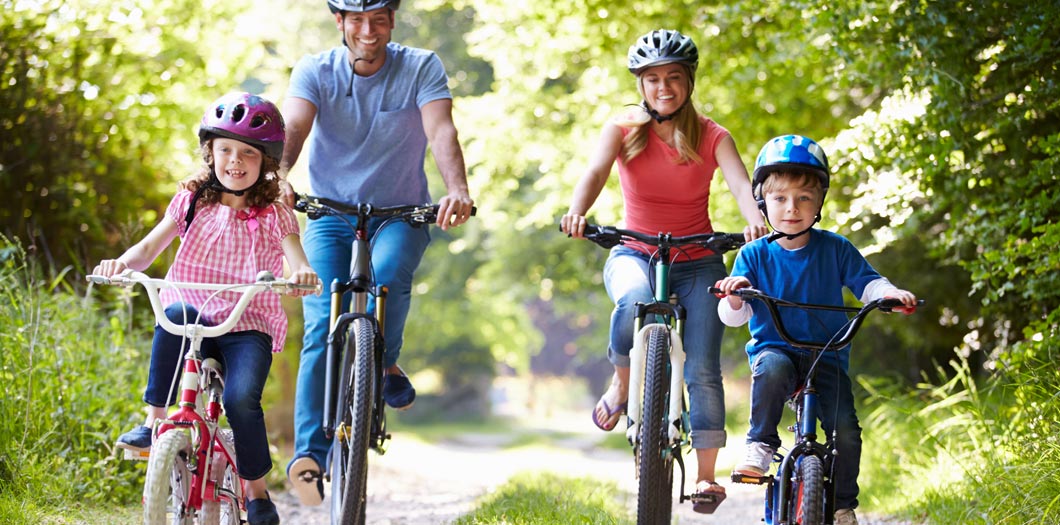 Fahrradtouren mit Kindern