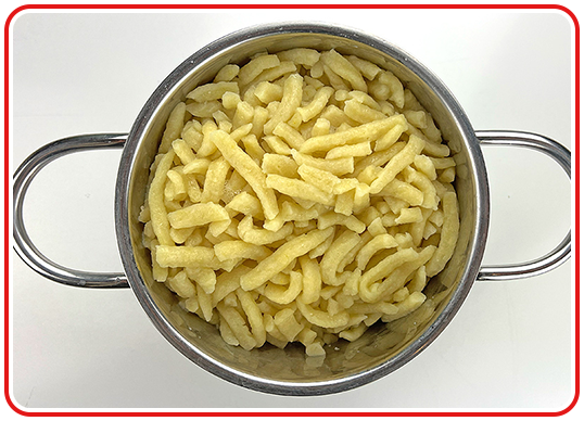 Step 2 - Leckere Apfelspätzle