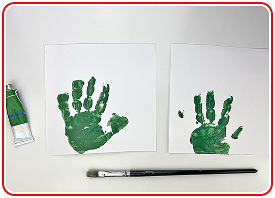 Step 1 - Bilderrahmen für Mama und Papa