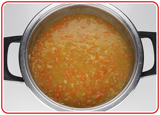 Step 3 - möhrige Kartoffelsuppe