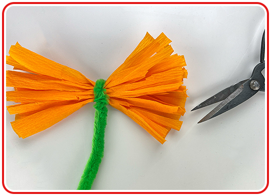 Step 4 - Papierblumen