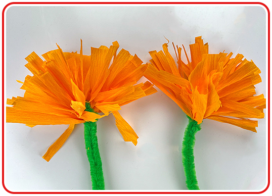 Step 5 - Papierblumen