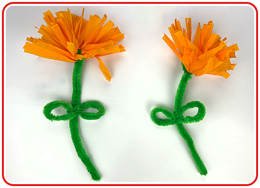 Step 7 - Papierblumen