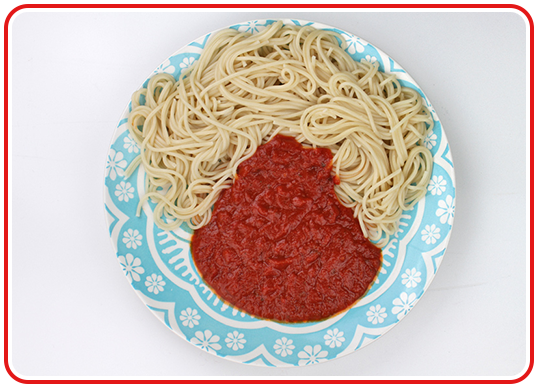 Step 2 - Eine Spaghetti-Hexe selber machen