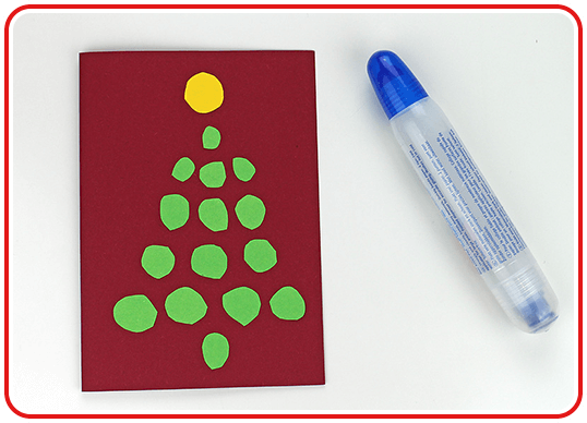 Step 2 - Ferdi Fuchs Weihnachtskarten selber basteln