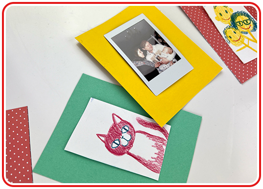 Step 3 - Wimpelkette für Mama und Papa