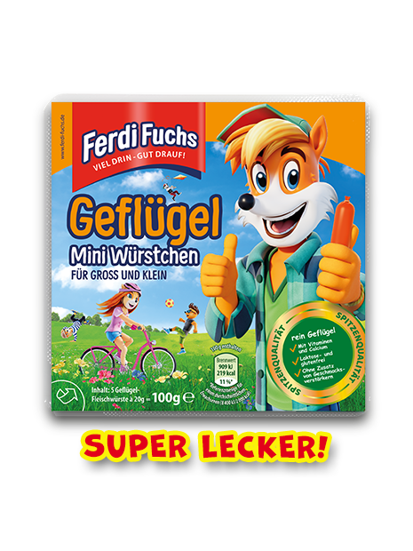 Ferdi Fuchs - Geflügel Mini Würstchen