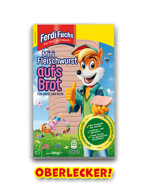 Ferdi Fuchs - Mini Fleischwurst aufs Brot